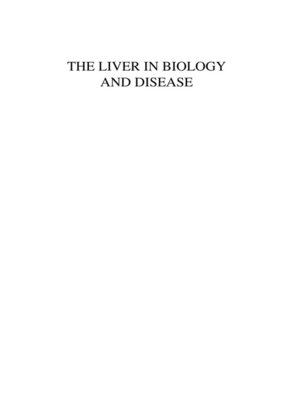 cover image of The Liver in Biology and Disease